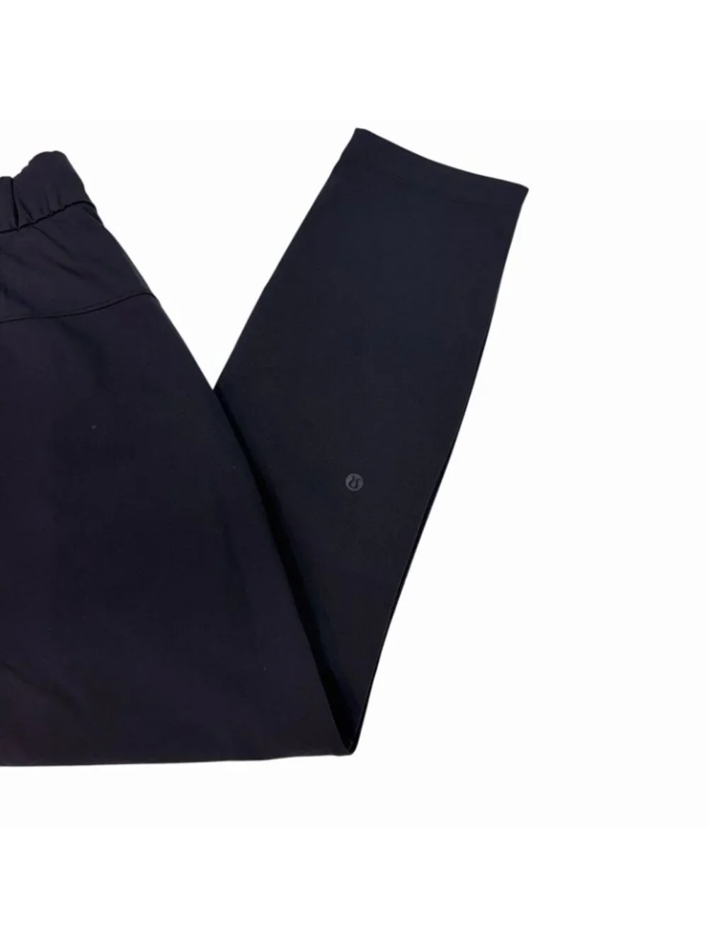 Lululemon On The Fly 7/8 Pants Size 4 True Navy Luxtreme Pull On Drawstring
